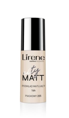Lirene Kaupunki Matta - Hiekka 205 Matta-tasoittava Kasvovoide 30 ml