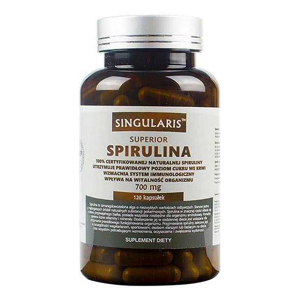 Yhtenäinen Ylivertainen, Spirulina, 120 kapselia