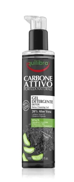 Aktivt Kol Ansiktsrengöringsgel - Djuprengörande Formel, 200 ml