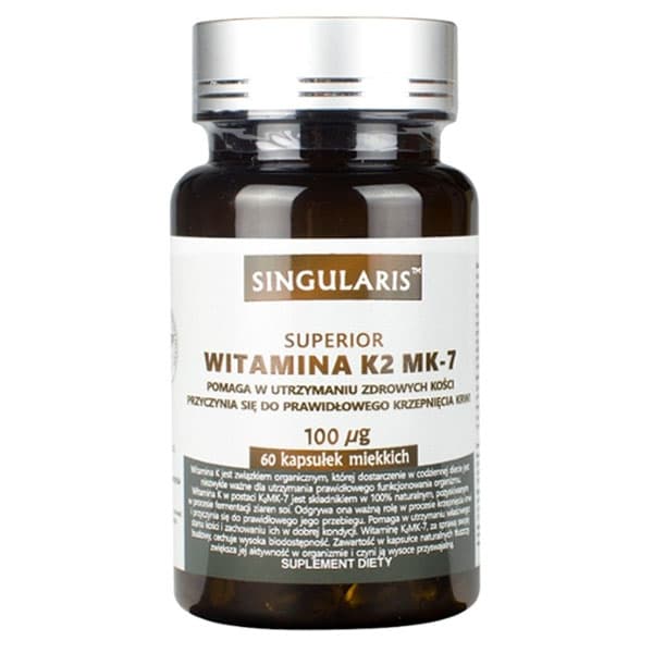 Witamiini K2 MK-7 Singularis Superior, 60 kapselia