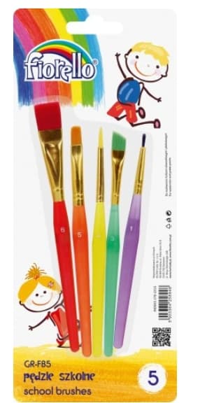 Pennsetet Fiorello, GR-FB5, 5-Pack - Skolsmålpennor i Perfekt Kvalitet