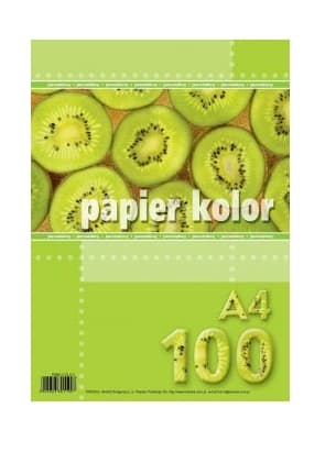 A4 Xero Papir, lysegrøn, 100 ark