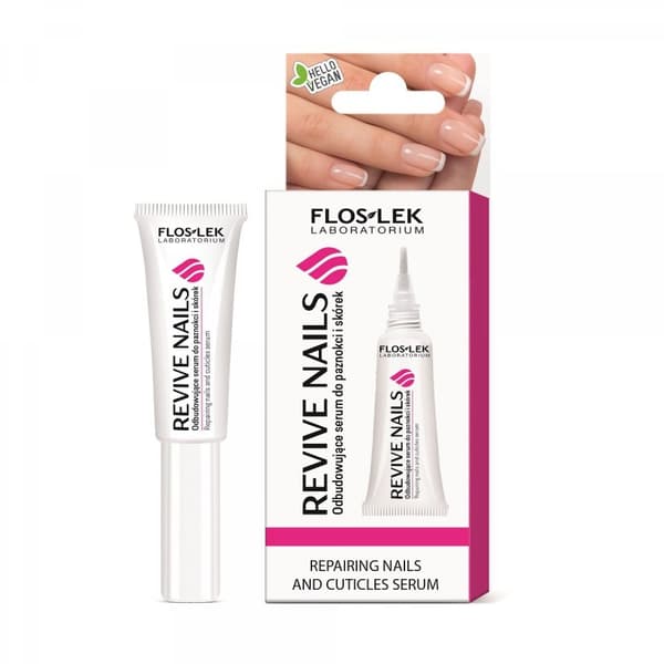 Kynsiseerumi ja kynsinauhaserumi Flos-Lek Revive - korjaava, 8 ml