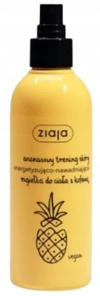 Ziaja, Pineapple body workout, Koffein mist til kroppen, 200 ml