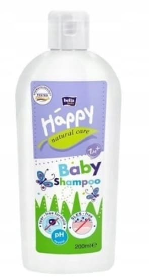Baby Baby Lykkelig Naturlig Pleje Shampoo, 200 ml