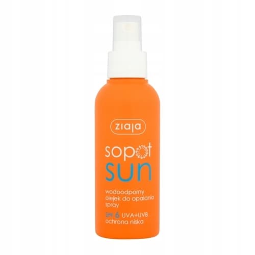 Ziaja Sopot Sun Aurinkosuoja-Suihke SPF6, 125ml