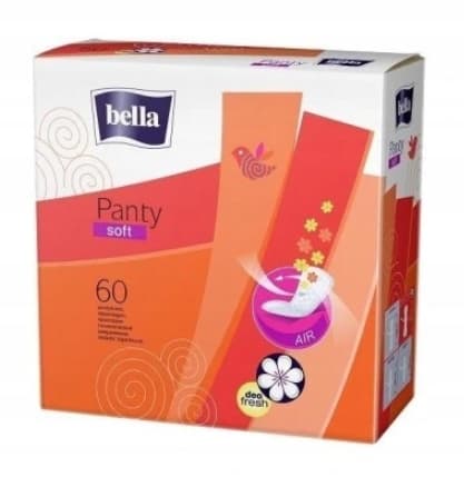 Bella Panty Soft Deo Sanitetsinlägg, 60 stycken.