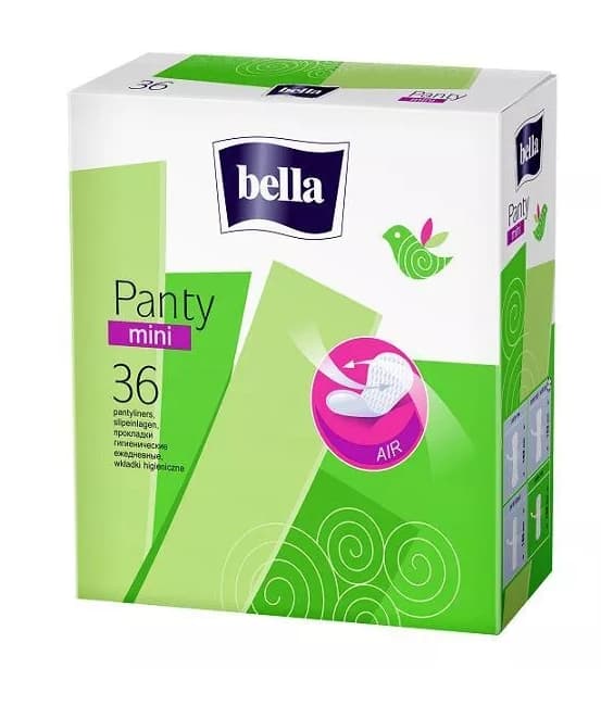 Bella Panty Mini Inlägg - Förpackning med 36 st.