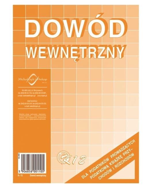 Internt memorandum K12, 40 sider