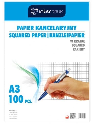 A3-toimistopaperi, 100 arkkia