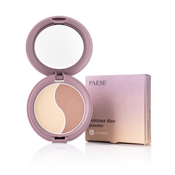 Paese Nanorevit Konturerande Duo-Puder 200, 4,5g - Professionell Ansiktskonturering
