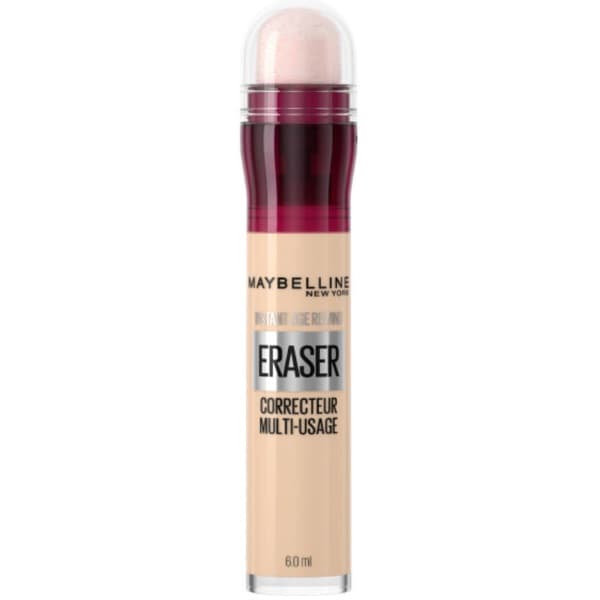 Maybelline Instant Anti-Age Poistokynä Kasvojen Peitevoide Sienellä 00 Ivory, 6,8 ml