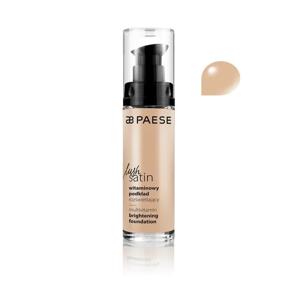 Paese Lush Satin Vitaminrikt Lystergivande Foundation 32 Naturlig, 30 ml