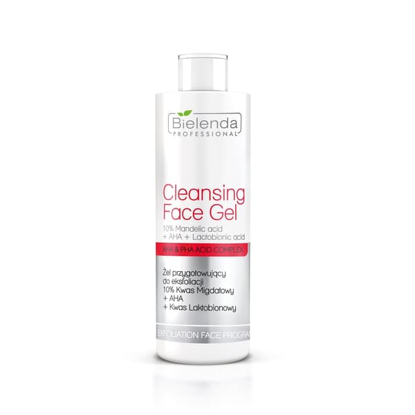 Bielenda Forberedende Eksfolieringsgel 10% Mandel- og AHA-Syrer samt Laktobionsyre, 200 ml