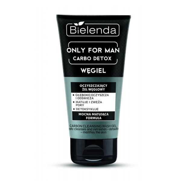 Bielenda Carbo Detox Rengörande Ansiktsgel, 150 g