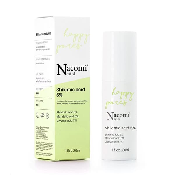 Nacomi Shikimsyre Peeling 5%, 30 ml