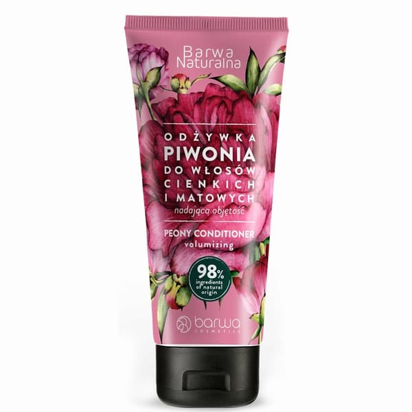 Barwa Naturalna Balsam med Pæon i Tube, 200 ml