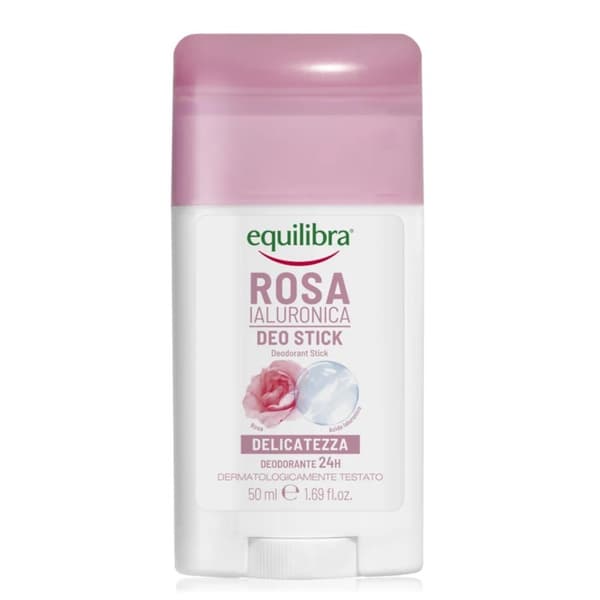 Equilibra Rosa Deodorant Stick med Hyaluronsyra, 50 ml