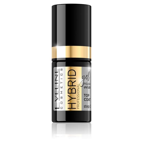 Eveline Cosmetics Hybrid Topp för Hybridnagellack, 5 ml
