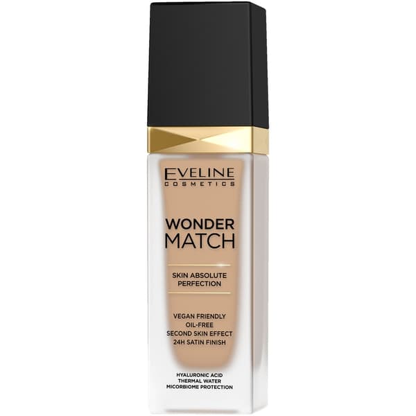 Eveline Cosmetics Wonder Match Tilpassende Foundation 30 Cool Beige, 30 ml