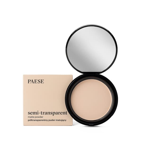 Paese Halvtransparent Mattande Puder 1A Varm Beige, 9g