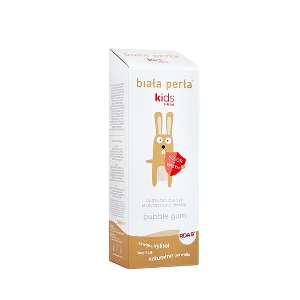 Biała Perła Børnetandpasta til børn 3-6 år, 50 ml