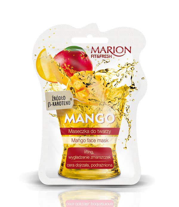 Marion Fit&Fresh Kasvonaamio Mango, 7,5 ml
