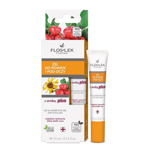 Flos-Lek Ögonlocksgel med Arnica Plus, 15 ml