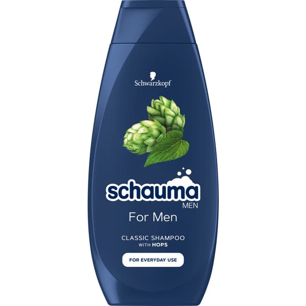 Schauma For Men Hårshampoo Humle, 400 ml