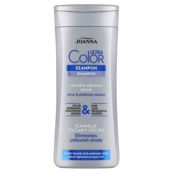 Joanna Ultra Color Shampoo Blondeille Hiuksille, 200 ml