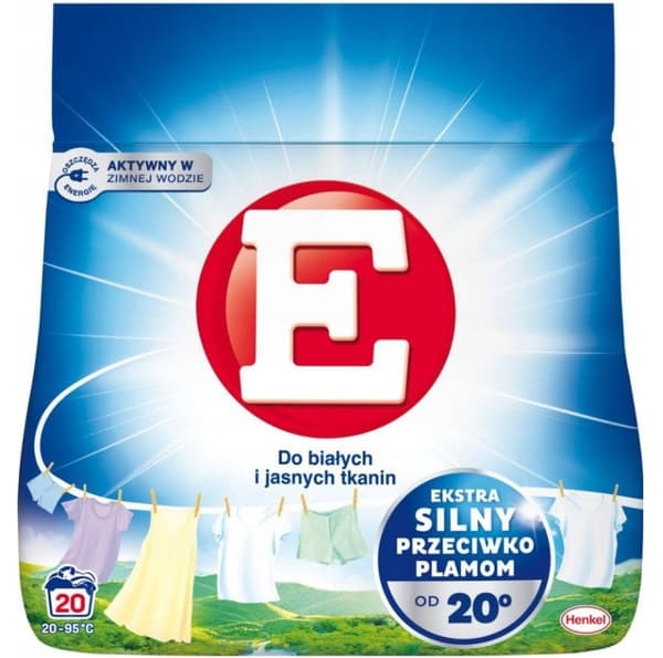 Professionel Vaskepulver til Hvide og Lyse Tekstiler, 1,1 kg