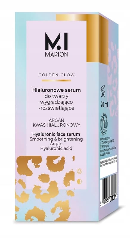 Marion Kultakajo Hyaluronikasvoseerumi, 20 ml