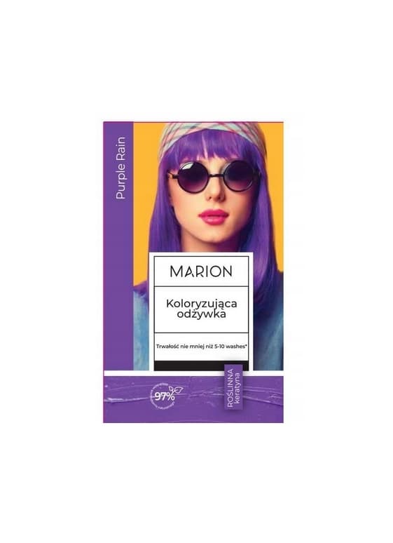 Marion Färgande Hårbalsam Purple Rain, 35 ml