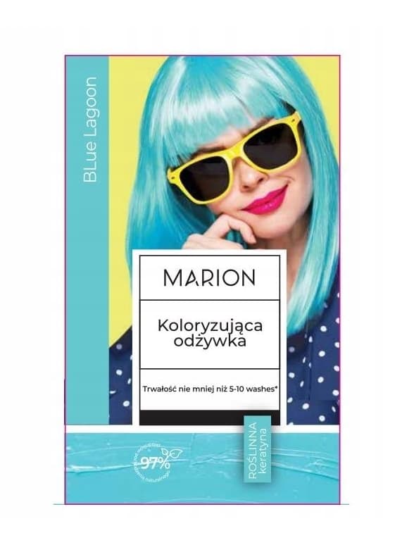 Marion Färgbalsam för Hår - Lazur Blå Lagun, 35 ml