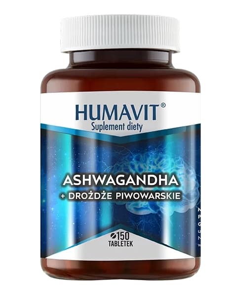 Humavit Ashwagandha + Ølgær, 150 tabletter