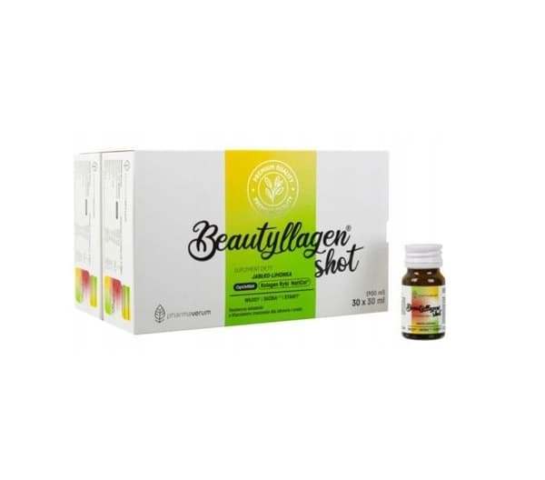 Beautyllagen Shot Omena-Lime, 30 x 30 ml