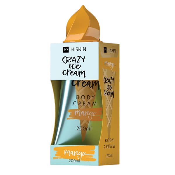 HiSkin Creme til Krop Mango, 200 ml