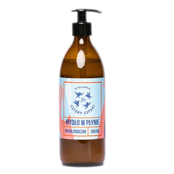 Mydlarnia Cztery Szpaki Hypoallergenisk Naturlig Flydende Sæbe, 500 ml