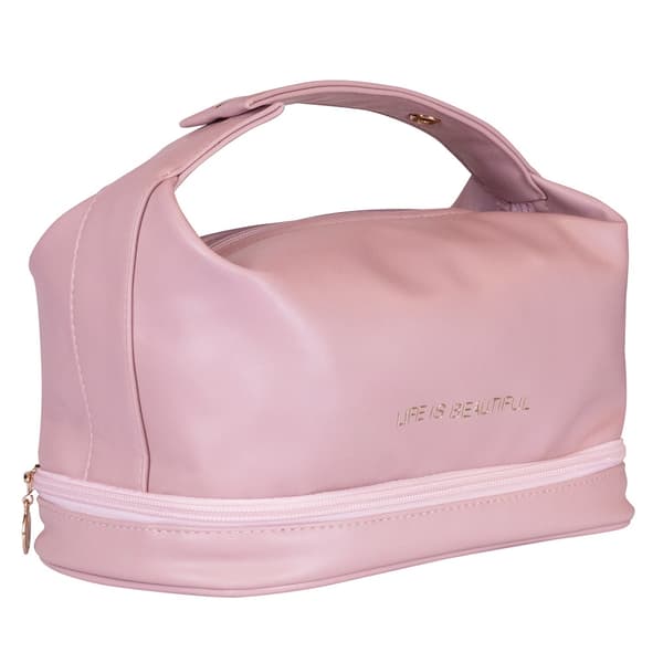 Inter Vion Mjuk Rosa Necessär med Organizer