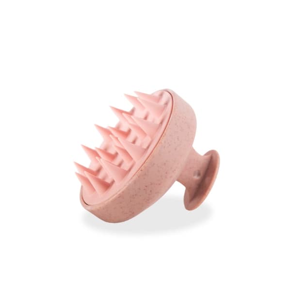 Hårborste och Huvudmassage i Elegant Rosa Färg
