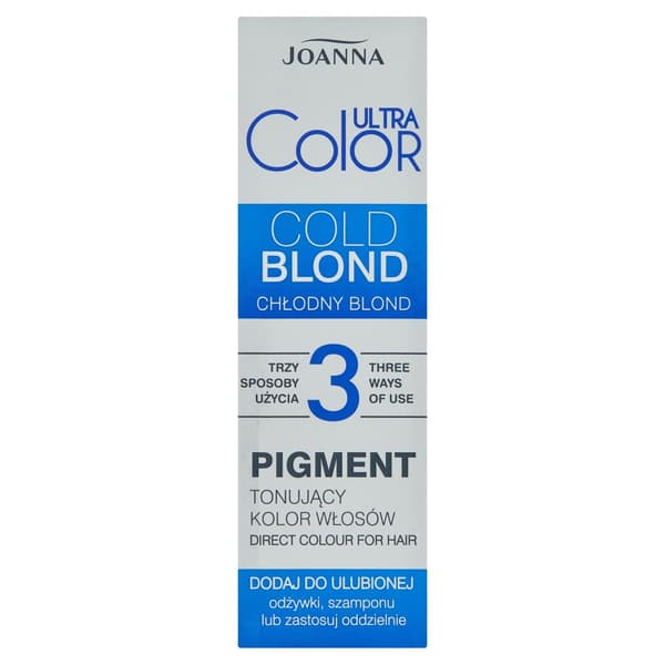 Joanna Ultra Color Pigmentetonefarve i Kold Blond, 100ml