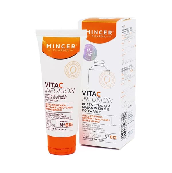 Mincer Pharma Vita C Infusion Upplyftande Krämmask No.615, 75ml