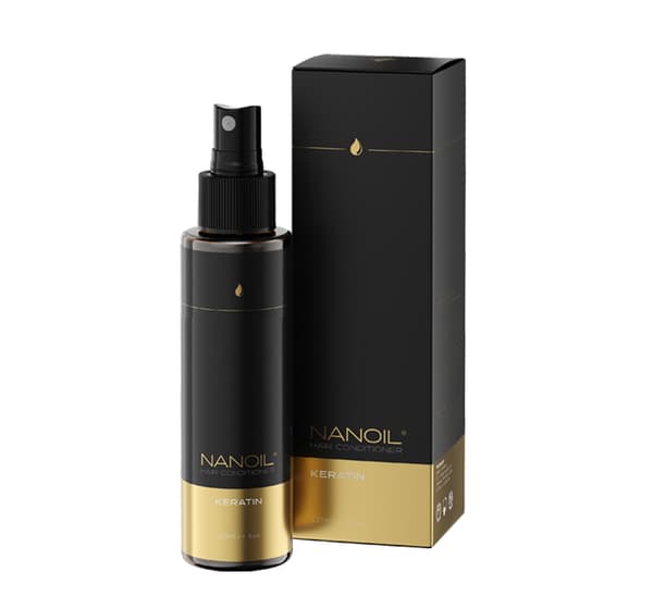 Nanoil Keratin Hårbalsam med keratin, 125 ml