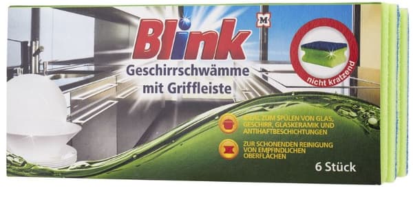 Blitz, Rengørings Svampe, 6 stykker