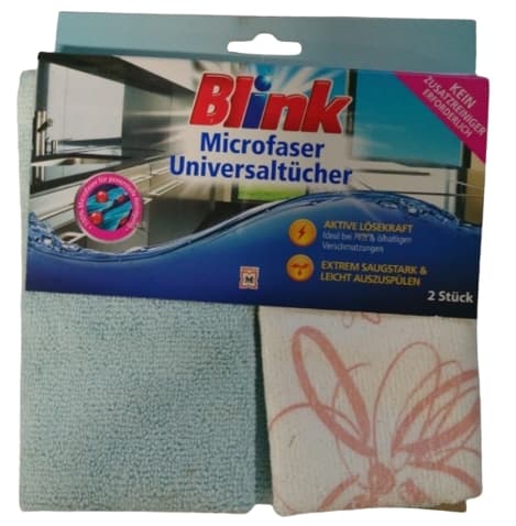 Blixt Microfiber Trasa 32x32 cm, 2-pack