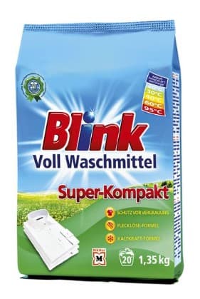 Vaskepulver (1,35 kg) - Super Kompakt med Blink Teknologi