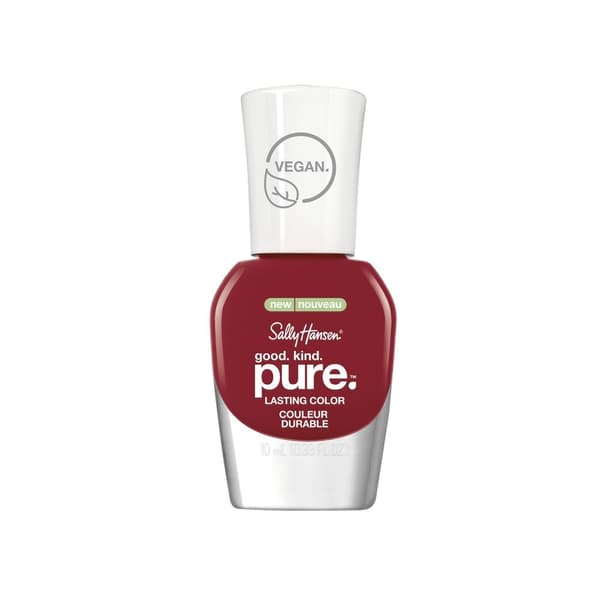 Sally Hansen Hyvä. Ystävällinen. Puhtaasti. Värikylläinen Vegaaninen Kynsilakka 320 Cherry Amore, 10ml