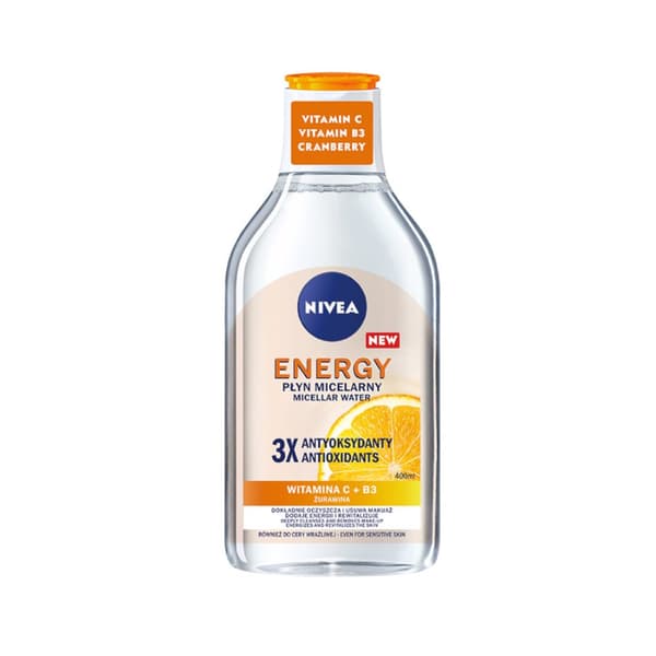 Nivea Energize Micellarvatten med 3 antioxidanter, 400ml