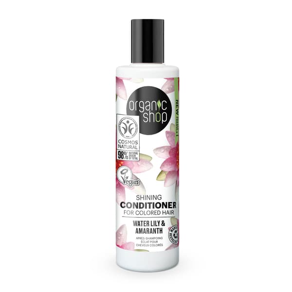 Økologisk Butik Fugtighedsgivende Balsam til Hår Shea & Lily, 280ml.