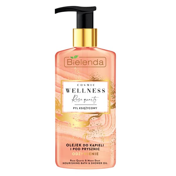 Bielenda Kosmisk Velvære Badeolie Rose Quartz og Månestøv, 250ml